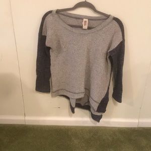 Oversized high-low sweater